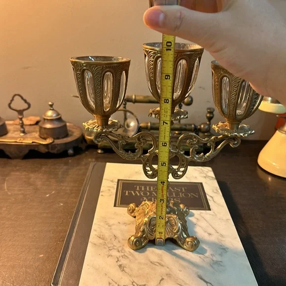 Vintage candle holder - Picture 8 of 12